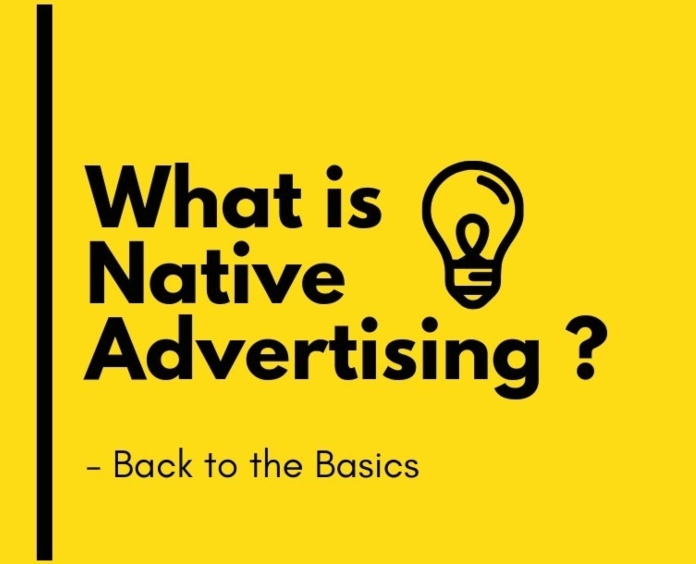 რა არის და როგორ გამოიყურება ბუნებრივი რეკლამა ( native advertising )